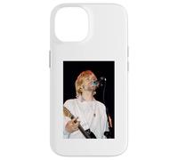 Carcasa para iPhone 14 Nirvana Kurt Cobain en la Lectura de Incesticide Era Sliver 1992