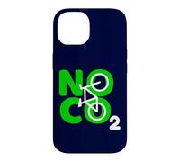 Carcasa para iPhone 14 No CO2 Ecology Think Green Eco Biker Save The Planet Cotización