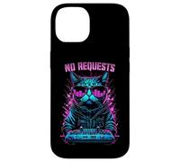 Carcasa para iPhone 14 No Hay peticiones House Cat DJ Rave EDM Music Deejay Equalizer
