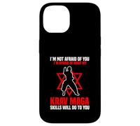 Carcasa para iPhone 14 No Tengo Miedo de ti Krav Maga Habilidades Artes Marciales