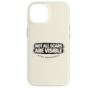 Carcasa para iPhone 14 No Todas Las Cicatrices Son visibles Conciencia sobre el TEPT Fallo Invisible