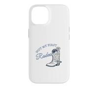 Carcasa para iPhone 14 Not My First Rodeo | Bota Vaquera Retro Occidental Daisy