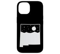 Carcasa para iPhone 14 Nuevo México Amanecer en Mapa Esquema USA