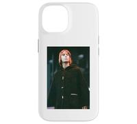 Carcasa para iPhone 14 Oasis Liam Gallagher Britpop en Vivo en Loch Lomond 1996