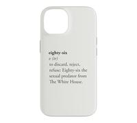 Carcasa para iPhone 14 Ochenta y Seis Diccionario Definición Activista Político Diseño