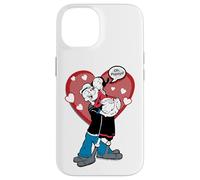 Carcasa para iPhone 14 Oh Popeye The Sailor Man Olive OYL Love Día de San Valentín