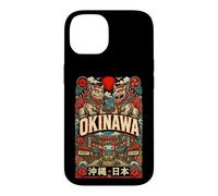 Carcasa para iPhone 14 Okinawa Shisa Guardians Island Heritage - Recuerdo japonés