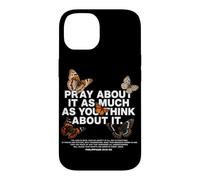 Carcasa para iPhone 14 Ora por ello Tanto como pienses en ello Fe Cristiana