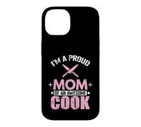 Carcasa para iPhone 14 Orgullosa Mamá Impresionante Cocinar Mamá