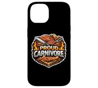 Carcasa para iPhone 14 Orgulloso Amante de la Dieta carnívoro seguidor Defensor del Comedor de Carne Orgullo