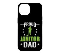 Carcasa para iPhone 14 Orgulloso Conserje papá Limpiador custodio