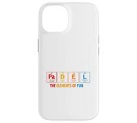 Carcasa para iPhone 14 Padel The Elements of Fun Tabla Periódica Pádel