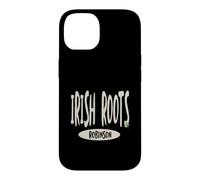 Carcasa para iPhone 14 Patrimonio irlandés Raíces irlandesas Robinson Apellido