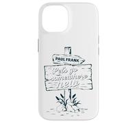 Carcasa para iPhone 14 Paul Frank Let's Go Somewhere Nueva Aventura