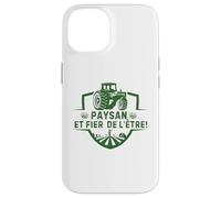 Carcasa para iPhone 14 Paysan et Fier de l'être Design Humor Agricole Fermier