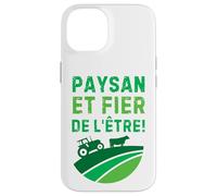 Carcasa para iPhone 14 Paysan et Fier de l'Être Fierté Agricole pour Homme