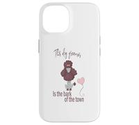 Carcasa para iPhone 14 Peluquería de Perros Bark of The Town Pet Grooming Humor Design