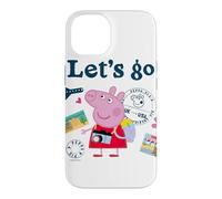 Carcasa para iPhone 14 Peppa Pig Let's Go