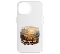 Carcasa para iPhone 14 Persiguiendo senderos Montaña Aventura Estilo de Vida