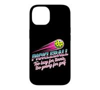 Carcasa para iPhone 14 Pickleball Jugador Too Lazy For Tennis Too Young For Golf