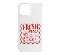 Carcasa para iPhone 14 Pizza Satan Fresh Hell Satan Occult Satanic Lucifer