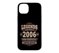 Carcasa para iPhone 14 Plus 20 Cumpleaños Hombre Regalo Vintage Año 2006