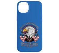 Carcasa para iPhone 14 Plus 250 Aniversario USA Bald Eagle American Flag Patriot 1776