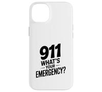 Carcasa para iPhone 14 Plus 911 ¿Cuál es tu Humor Divertido de Primeros Auxilios de Emergencia?