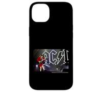 Carcasa para iPhone 14 Plus AC DC Rock Lightning Logo Stadium Guitarra Live Energy