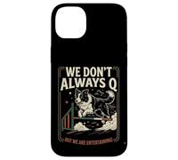 Carcasa para iPhone 14 Plus Agility Dog Joke We Don't Always Q Funny Handler Saying