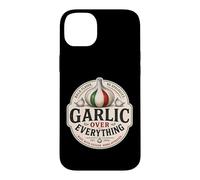 Carcasa para iPhone 14 Plus Ajo sobre Todo Divertido Amante De La Comida Italiana Humor