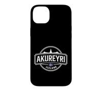 Carcasa para iPhone 14 Plus Akureyri Islandia City Travel North Adventure