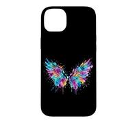 Carcasa para iPhone 14 Plus Alas neurodivergentes Rainbow Splash Arte Adulto