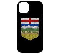 Carcasa para iPhone 14 Plus Alberta Escudo DE Armas Bandera Canadiense Edmonton Calgary