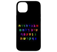 Carcasa para iPhone 14 Plus Aleph Bet Letras del Alfabeto Hebreo Israel judío