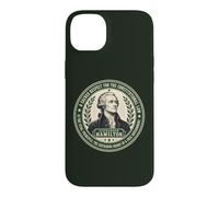 Carcasa para iPhone 14 Plus Alexander Hamilton Cita Importancia del Derecho Constitucional