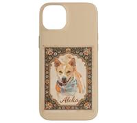 Carcasa para iPhone 14 Plus Aloka The Walk for Peace Dog Spreading Hope Indian Art