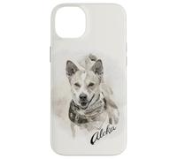 Carcasa para iPhone 14 Plus Aloka The Walk for Peace Dog Spreading Hope Indian Ink Art