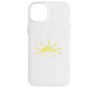 Carcasa para iPhone 14 Plus Amanecer Sereno Sol Minimalista Naturaleza Tranquila