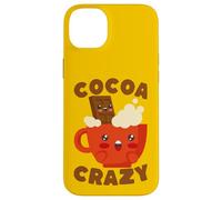 Carcasa para iPhone 14 Plus Amante de Las Bebidas Kawaii Hot Cocoa Crazy Chocolate