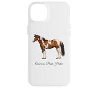 Carcasa para iPhone 14 Plus American Paint Horse Hermosa Ecuestre
