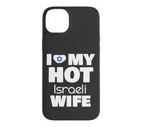 Carcasa para iPhone 14 Plus Amo a mi Esposa israelí Caliente Casada con una Chica israelí Caliente