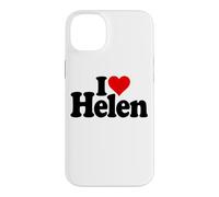 Carcasa para iPhone 14 Plus Amo EL Nombre Helen del CORAZÓN EN UNA tee