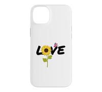 Carcasa para iPhone 14 Plus Amor Girasol Mariposa - Mariposas Girasol