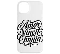 Carcasa para iPhone 14 Plus Amor Vincit Omnia El Amor Conquista Todo el día de San Valentín