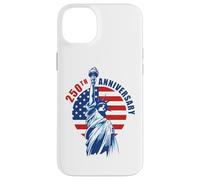 Carcasa para iPhone 14 Plus An Amazing 250 Years 1776-2026 Birthday American (White)