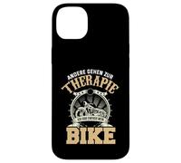 Carcasa para iPhone 14 Plus Andere Gehen Zur Therapie Ich Hab Einfach Mein Bike