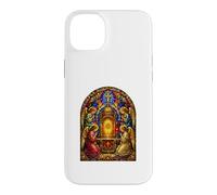 Carcasa para iPhone 14 Plus Ángeles En Sagrado Tabernáculo Catedral Gótica Icono Arte Oración