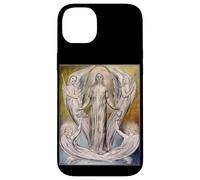 Carcasa para iPhone 14 Plus Ángeles Ministrando a Cristo Pintura por William Blake 1820