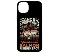 Carcasa para iPhone 14 Plus Angler Cancelar Todo lo Que encontré un Nuevo Lugar de Pesca de salmón